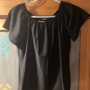 Jude Connally off the shoulder top